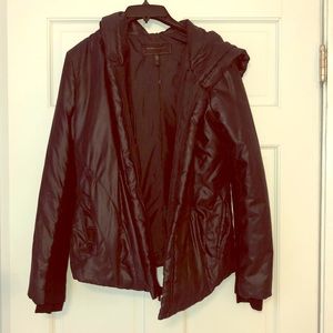 BCBG Black Puffer Coat